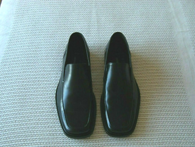 BRANDO Loafer Shoes Square Toe Made in Italy 9 UK 43 EU New