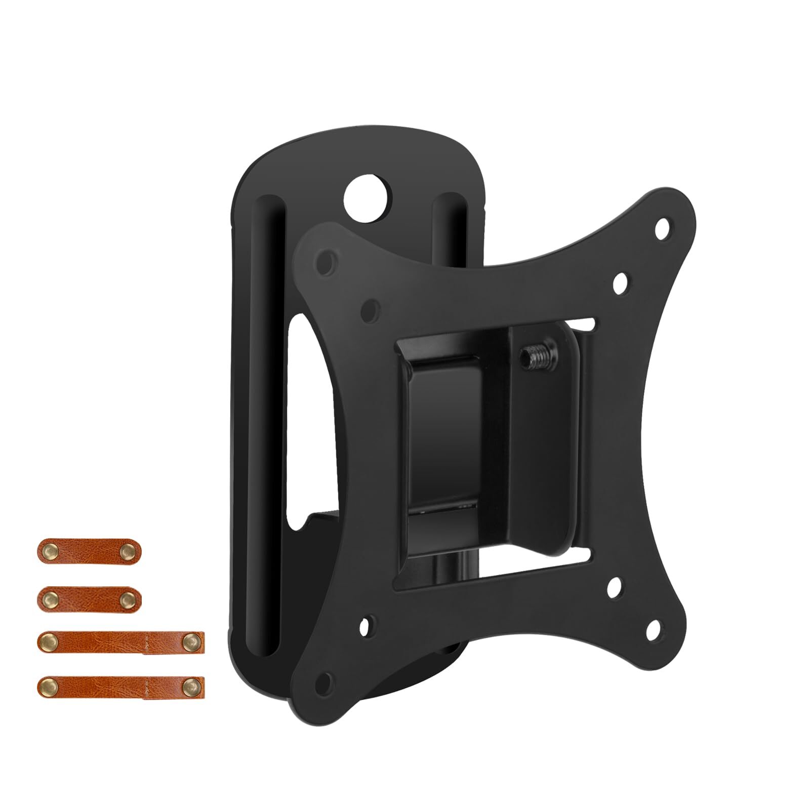 Vesa Monitor TV Wall Mount for 19 to 32 inch, Universal Swivel Tilt Adjustabl...