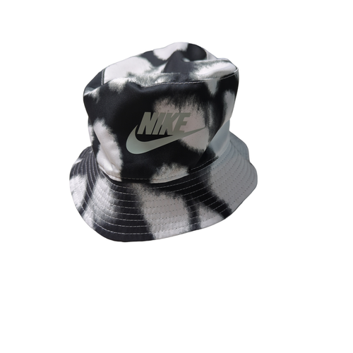 NWT Nike M/L Youth Unisex Reversible Bucket Hat Medium/Large Black/White - Picture 2 of 5