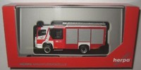Herpa 093798 Mb Atego Ziegler Z-Cab Feuerwehr Erfurt 1:87 Spur H0