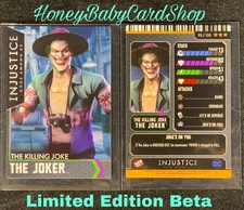Injustice Arcade LE Beta Card 95 TKJ The Joker ? Ultra Rare Out of Print