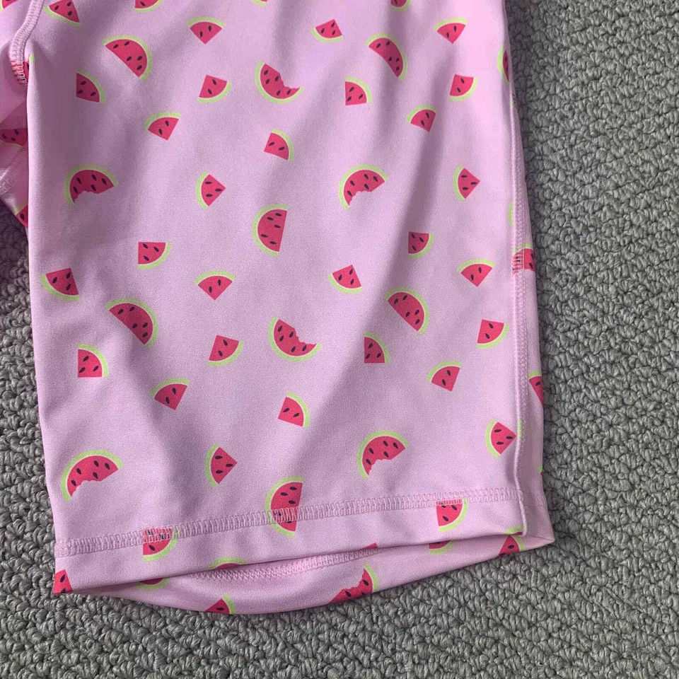 Pantalones Cortos Cabana By Crown & Ivy Mujer 1X Rosa Estampado Sandía Pull On Informales Foto 3 de 4