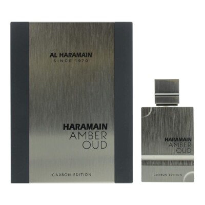 Al Haramain Amber Oud Carbon Edition for Men Eau de Parfum Spray 2.0 oz