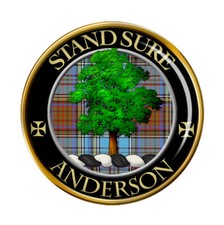 Anderson Scottish Clan Pin Badge