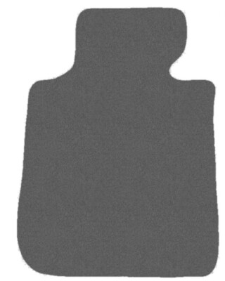 Graphit Fußmatte, FAHRER Teppich für BMW x1 E84 2009-2015 14xRand