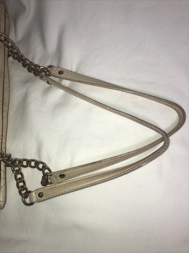 Kate Spade Phoebe Sedgewick Place Quilted Cream Color Leather Shoulder Bag Purse - Picture 9 of 19
