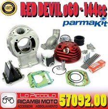 KIT CILINDRO PARMAKIT W-FORCE RED DEVIL 60x51 LAMELLARE 144 VESPA SPECIAL PK HP