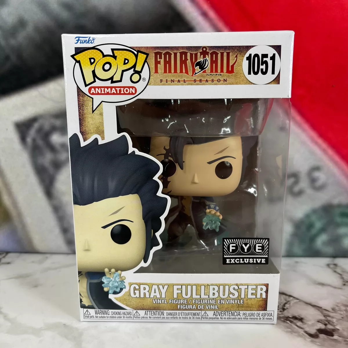 Funko Pop! Anime: Fairy Tail - Gray Fullbuster Action Figure for sale online