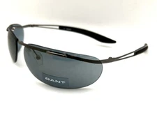 New Gant Sunglasses GS Equator Gunmetal GUN-19F  70-14-115 With Generic Case