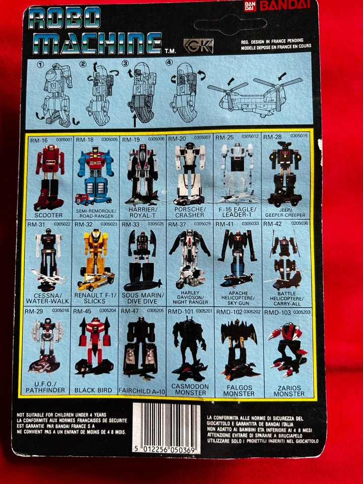 Carry-All RM-42 Robo Machine Bandai - Photo 3/3