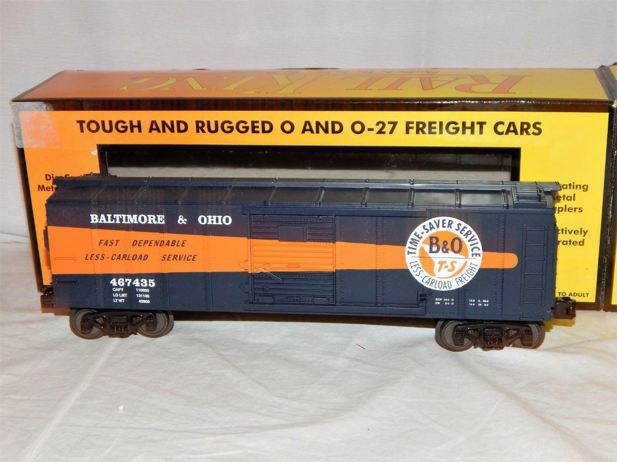 MTH Train 30-74486 Baltimore & Ohio Box Car B&O Time-Saver Service