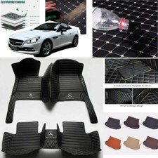 Auto Fußmatten Für Mercedes-Benz SL SLC SLK SLS Wasserdicht Matten Custom 2 Stk.