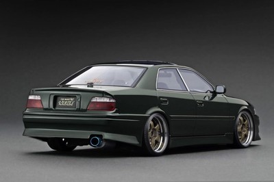ignition model 1/18 VERTEX JZX100 Chaser Green Metallic finished product