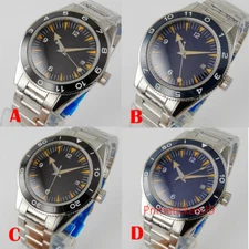 Business Poilt Nologo 41mm Mechancial Men Watch 24 Jewels NH35A Movement Glass B