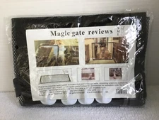 Magic Gate Dogs Pets Mesh Portable Safety Fence