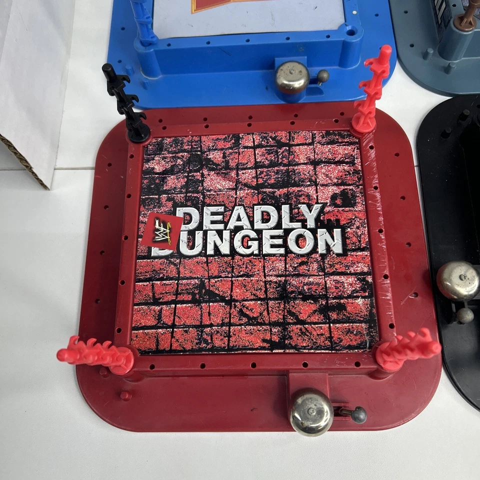 Lote Mini Micro Anillos WWF 1997 Jakks Incompleto Para Piezas Foto 4 de 4