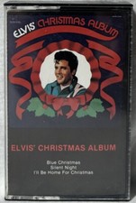 Elvis Presley Elvis' Christmas Album 1985 RCA Cassette Tape Holiday Music NICE 