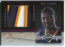 Paul George 2010 Panini Limited Rookie Freshman Jumbo Relic /25 Indiana Pacers