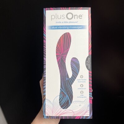plusOne 6704 Dual Vibrating Massager - Pink 843445020451| eBay plusOne 6704 Dual Vibrating Massager - Pink 843445020451| eBay
