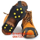 Spikes für Schuhe Schuhspikes Eiskrallen Ice Grips Sport M-L-XL
