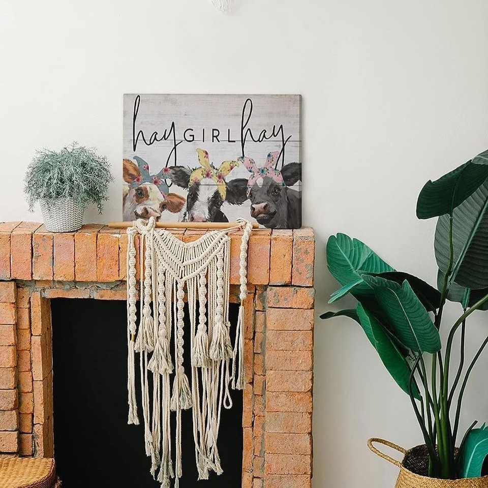 Wall Decor Cow Pictures Wall Decor Home Wall Decoration Wood Signs