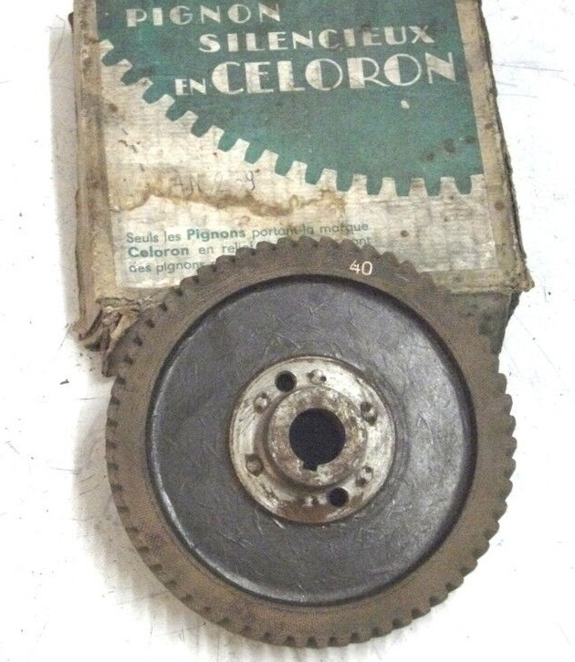 Supprimer le sifflement moteur avec le pignon de distribution Mathis MY-GM Céloron 40