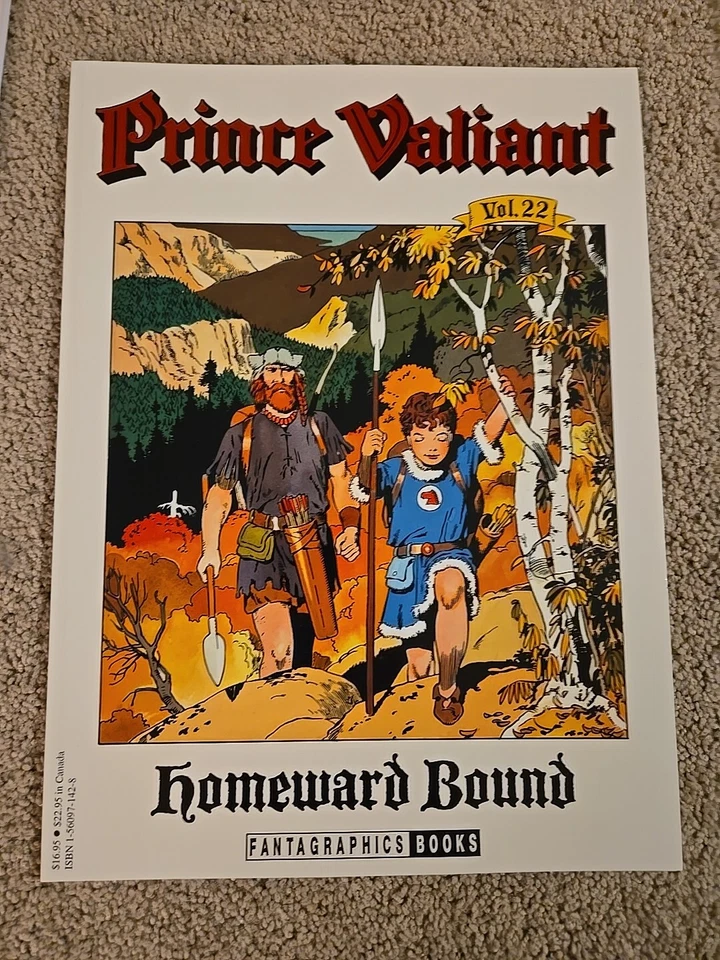 Lote Prince Valiant 2 10 16 22-24 26 27 Fantagraphics 11 números novelas gráficas Foto 3 de 4