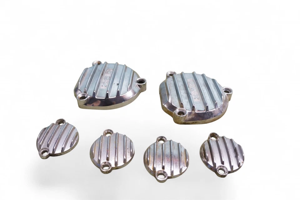 1979 Honda CBX 1000 CBX1000 CBX1050 Supersport SS *2893 Finned Engine Covers  - Image 4 of 4