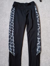 New Look Active Black Leggings Size Small Women's
