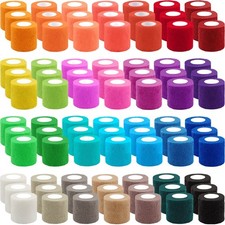 BQTQ 84 Rolls Self Adhesive Bandage 2 Inch x 5 Yards Self Adherent Tape Breat...