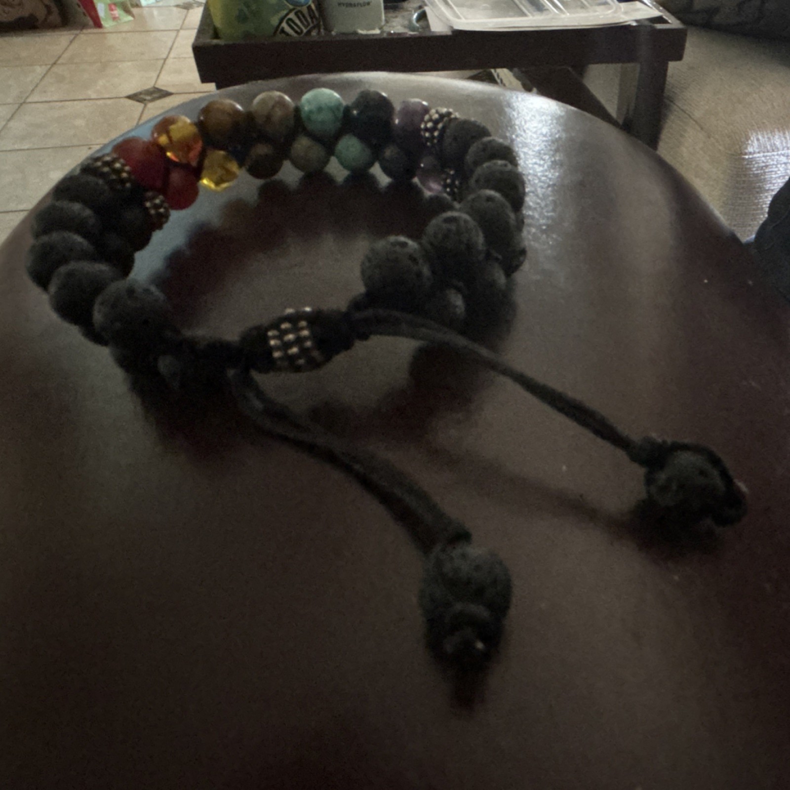 Handcrafted Multicolor Beaded Gemstone Bracelet A… - image 3