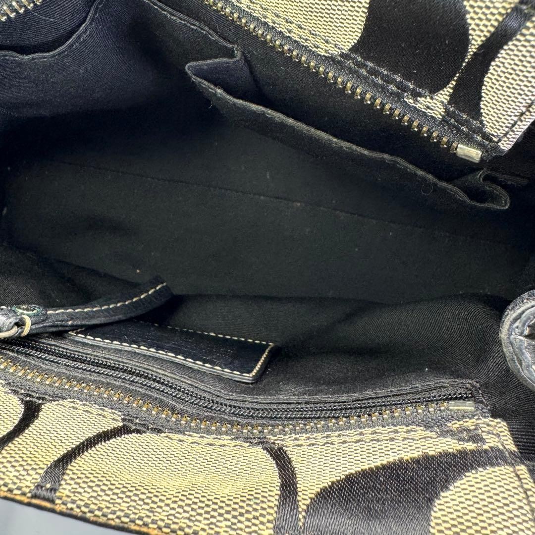 Excellent Condition COACH Handbag Python Embossed… - image 9