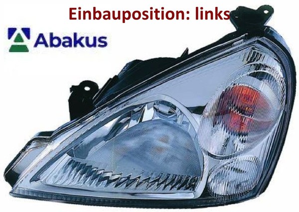 Abakus 218-1127L-LD-EM Hauptscheinwerfer Links Scheinwerfer FüR Suzuki-image