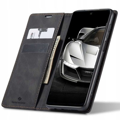 Spacecase Wallet Redmi Note 9S/9 Pro schwarz