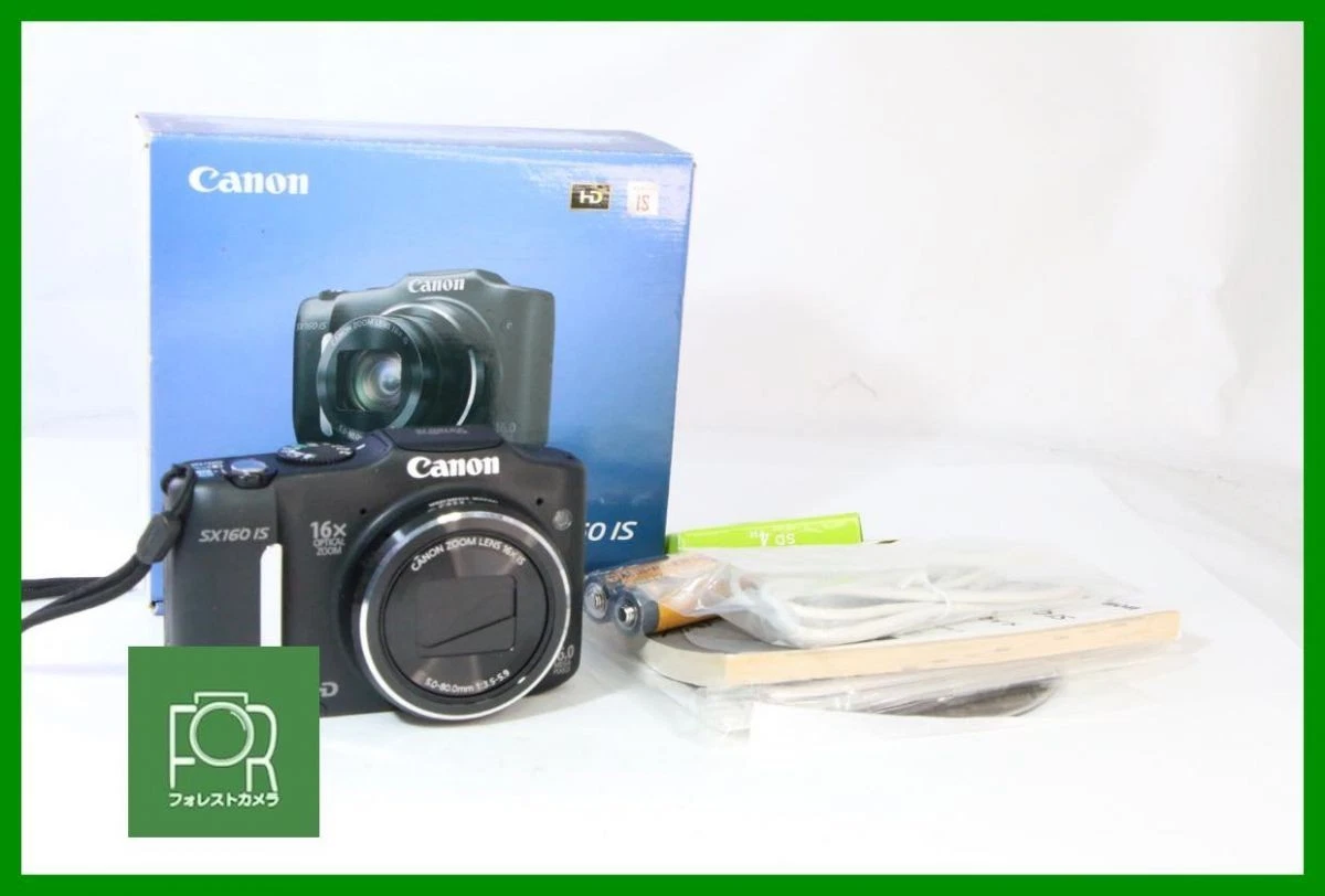 Цифровые фотоаппараты Canon PowerShot SX160 IS - огромный выбор по