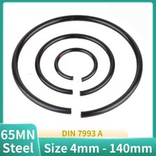 Retaining Ring Wire Circlip Shaft Bore Snap Ring 4mm - 140mm Sizes DIN 7993 A