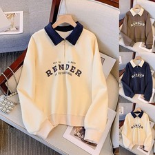 Women Lightweight Hoodie Multicolor Long Sleeve Casual Jacket for Student Use