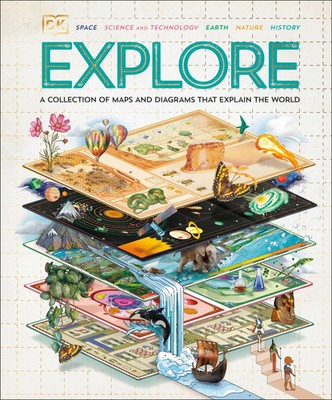 Explore A Collection of Maps and Diagrams That Explain the World Buch Englisch