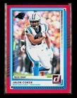 2025 Panini Donruss Football Press Proof Red Jalen Coker #13