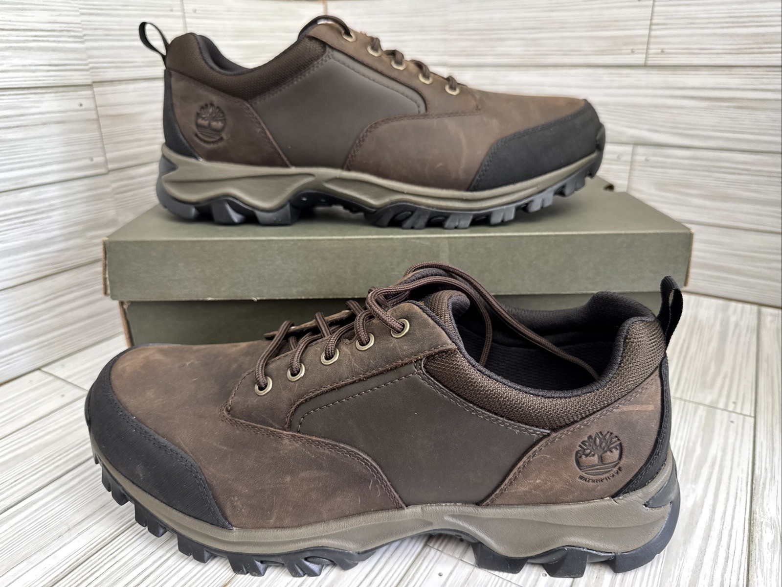 Timberland Mens Keele Ridge Waterproof Hiking Shoes Size 11.5 US A11MO