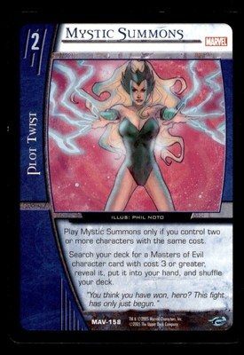 Mystic Summons MAV-158 The Avengers VS System 2005 TCG CCG