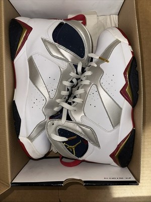 Air Jordan 7 Retro ''Olympic'' (2004 release). Size 10