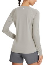 Women's Running Long Sleeve Shirts Athletic T Shirts Workout Tops Quick Dry M...