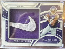 Panini Immaculate Collection Justin Jefferson...