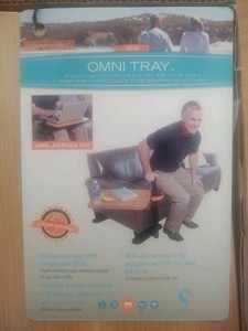 🆕 Open Box Stander Omni Wood Adjustable Swivel Tray