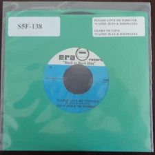 Cathy Jean & The Roommates, Please Love Me Forever 45rpm record