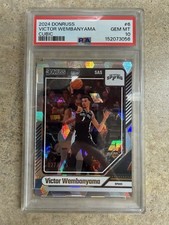 Panini 2024-25 Donruss Victor Wembanyama #6 Cubic /175 PSA 10 Spurs