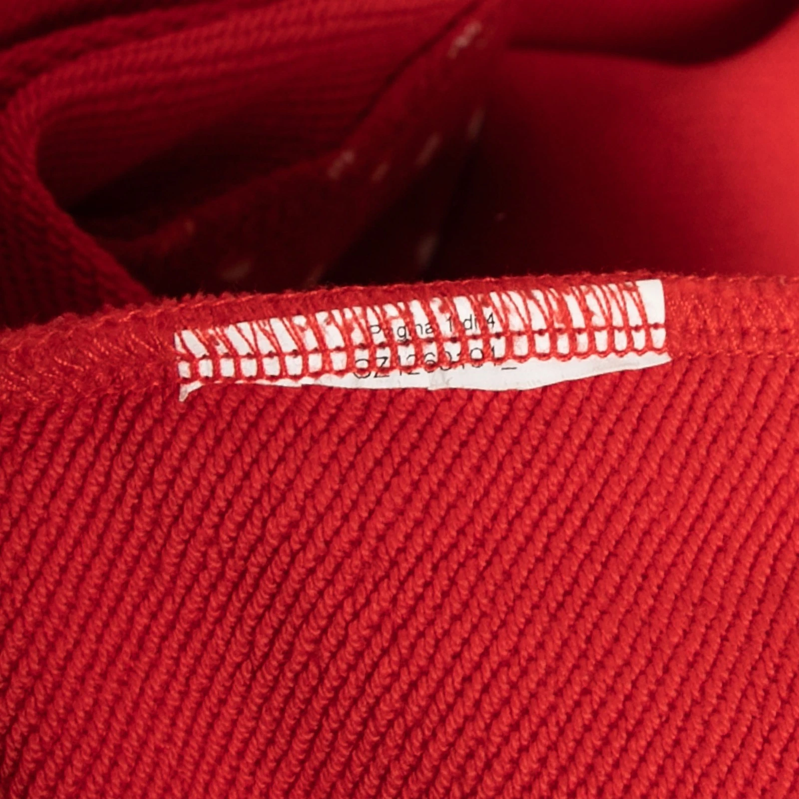 Abito a maniche corte Love Moschino rosso cotone e crepe M