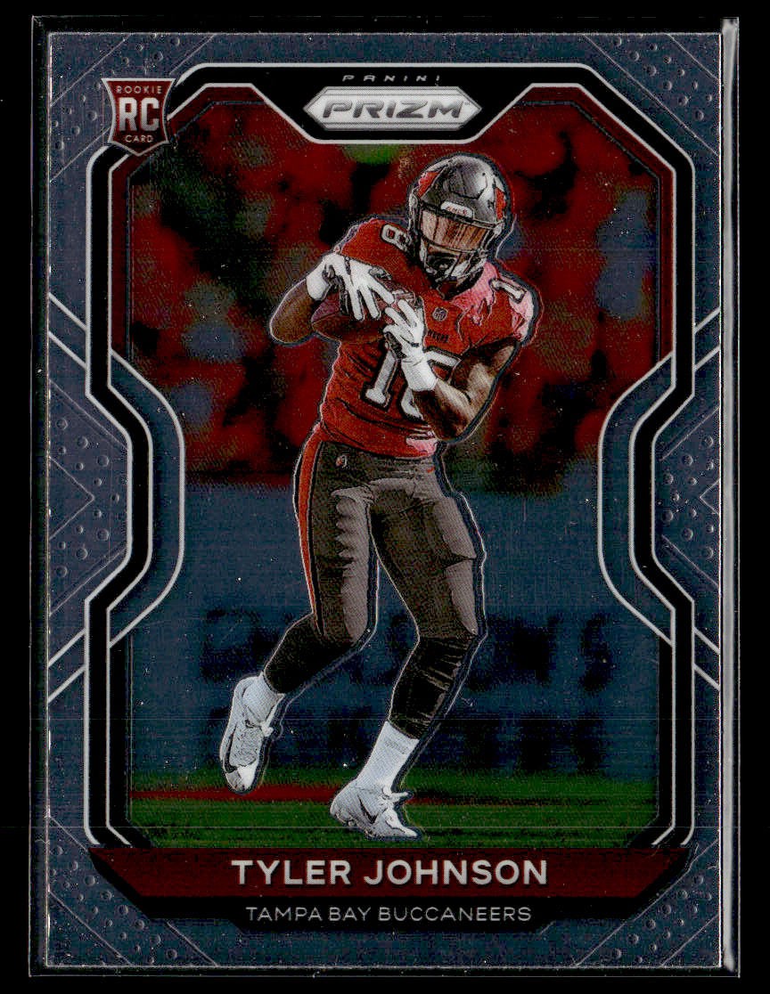 2020 Panini Prizm #321 Tyler Johnson Rookie Card Tampa Bay Buccaneers
