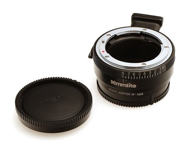 Original Commlite Mount Adapter NF-NEX für Nikon F an SONY E-Mount - defekt !